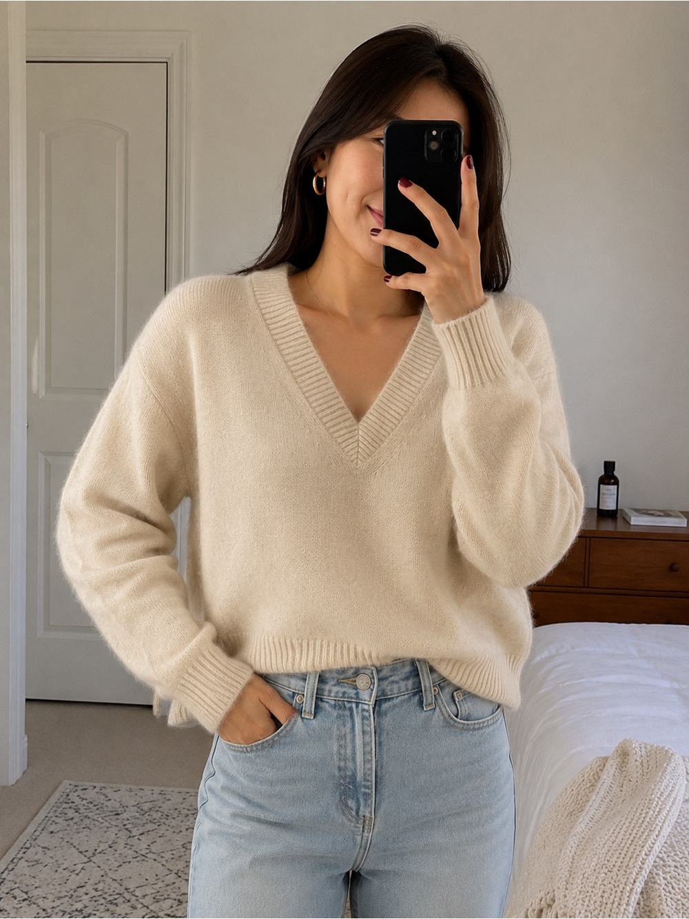Aritzia Essential Cashmere (100% cashmere) Context Sweater